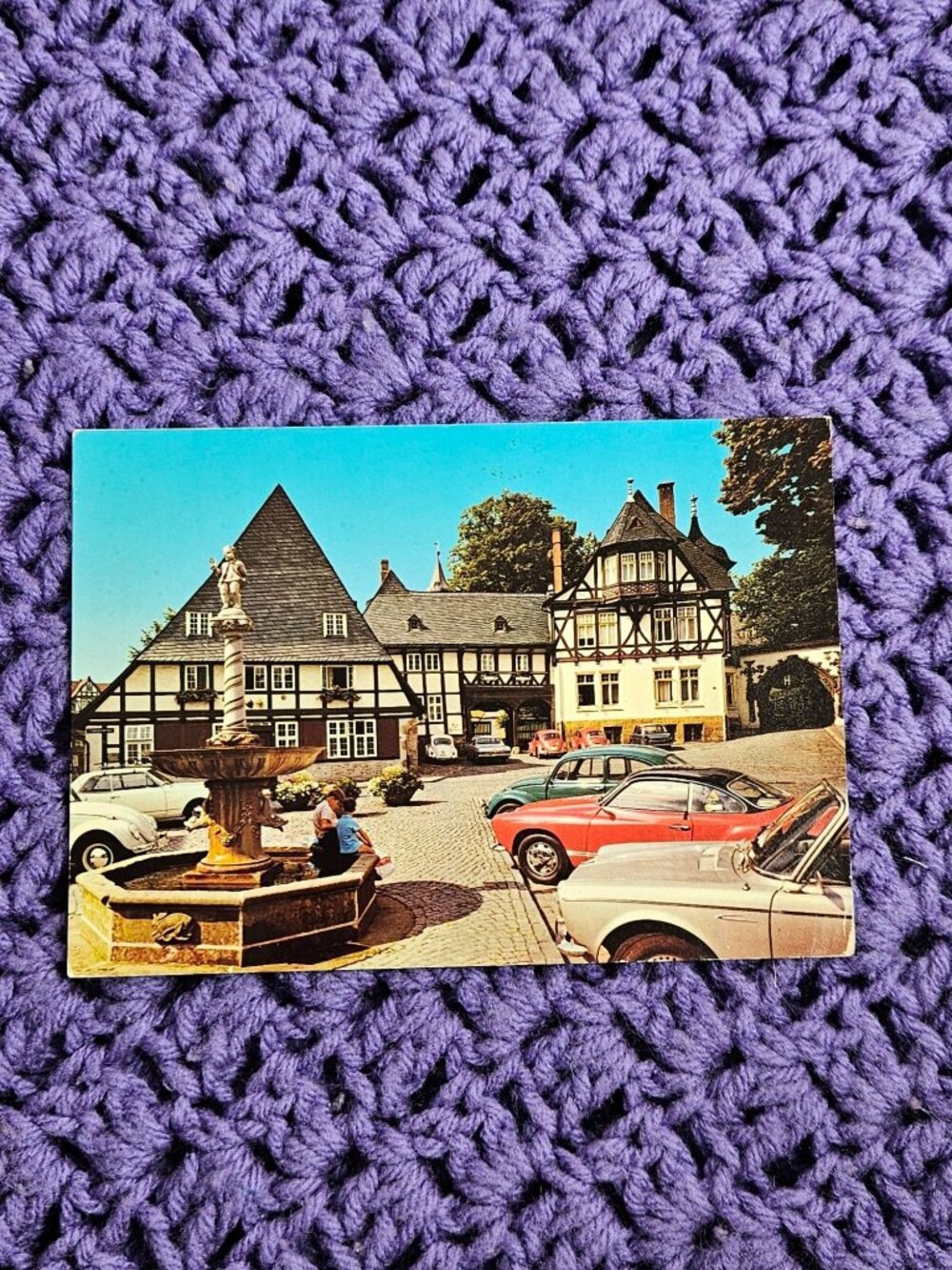 Frankenberger Plan Goslar Germany Postcard
